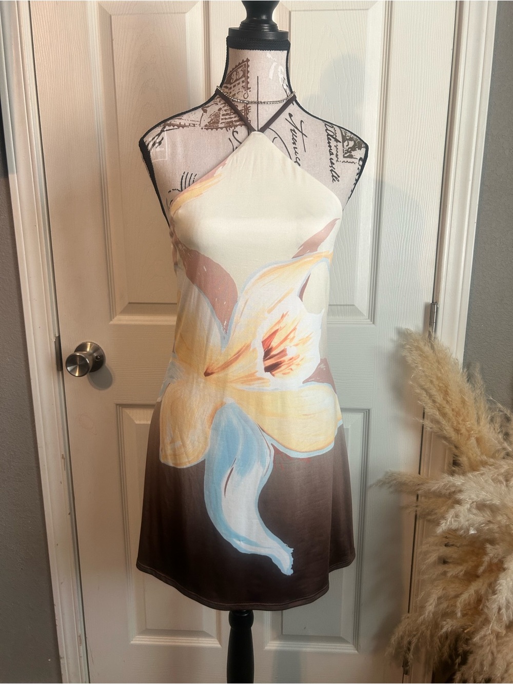 Flirty Halter Dress